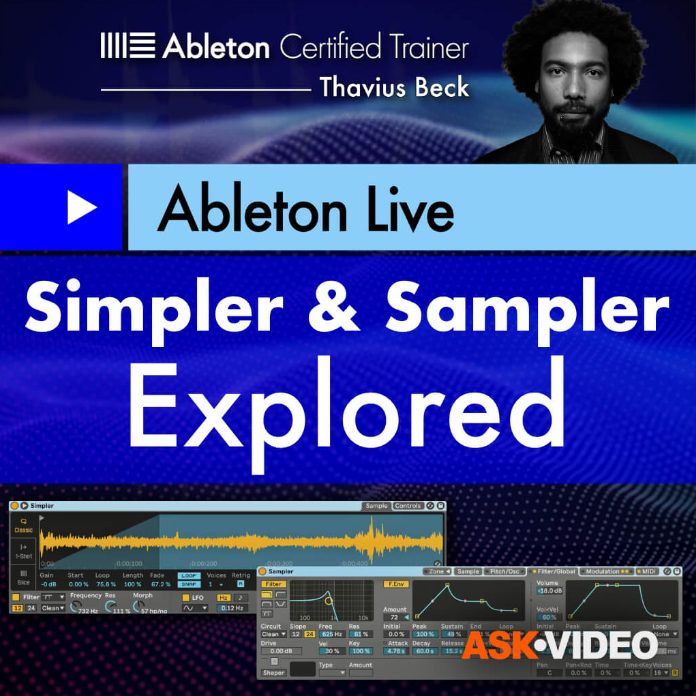 Ask Video Ableton Live 203 Simpler and Sampler Explored [TUTORiAL]