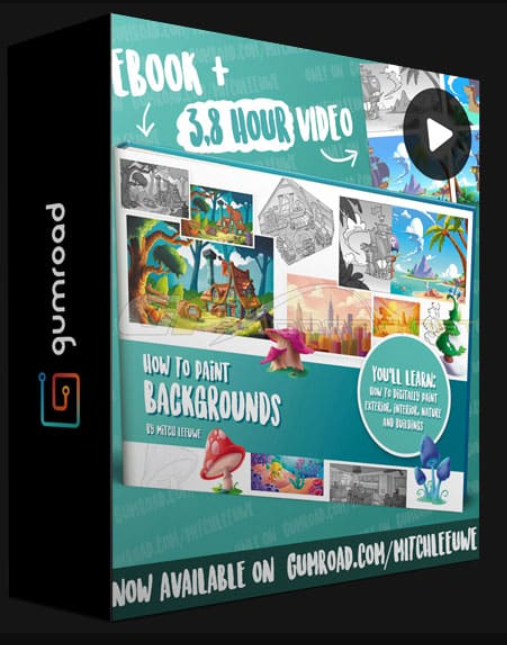 GUMROAD – HOW TO PAINT BACKGROUNDS