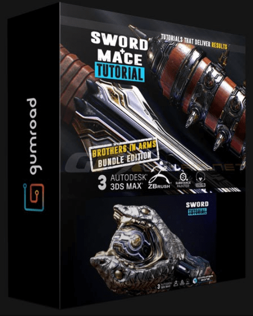 GUMROAD – SWORD & MACE TUTORIAL – ULTIMATE BROTHERS IN ARMS BUNDLE EDITION