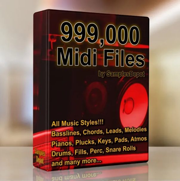 Samples Depot 999.000 Midi Collection Bundle [MiDi, WAV]