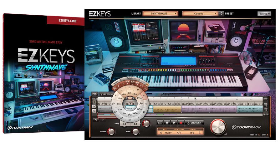 Toontrack EZkeys v1.3.3 CE with SYNTHWAVE addon [WiN, MacOSX]