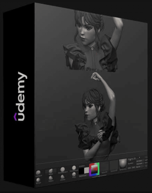 UDEMY – CREATE A DANCING GIRL IN ZBRUSH AND MARVELOUS DESIGNER