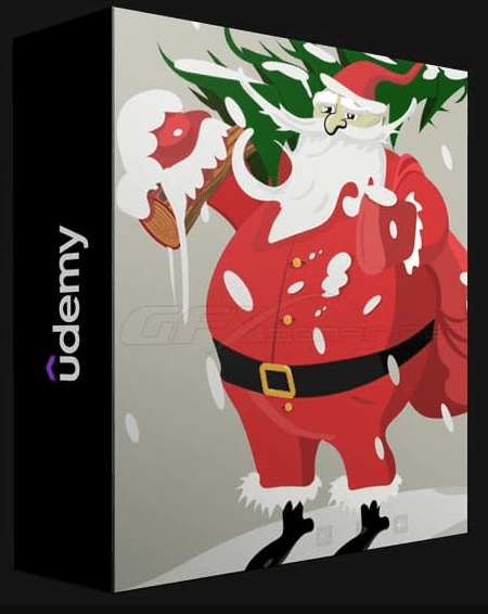 UDEMY – CREATING SANTA CLAUS CHARACTER IN ADOBE ILLUSTRATOR