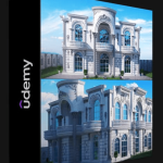 UDEMY – LEARN 3DS MAX BY 3D MODELING CLASSIC VILLA IN QATAR FROM A-Z