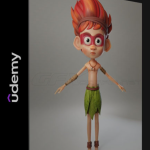 UDEMY – 3D CHARACTER MODELLING IN BLENDER FROM SCRATCH TO ADVANCE